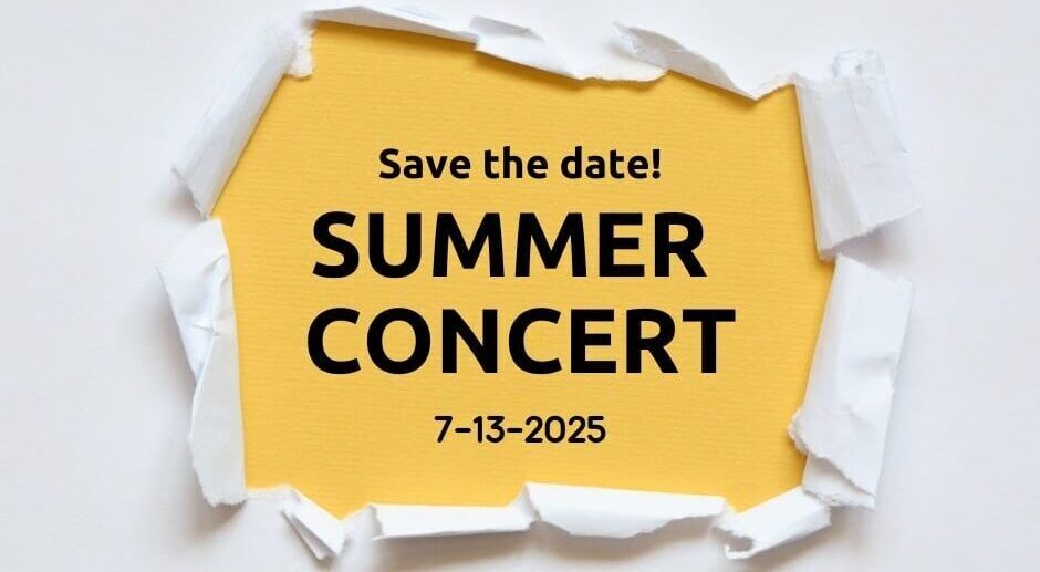 Save the Concert Date